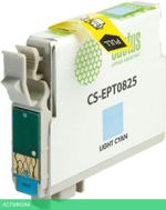 Картридж Cactus T0825 светло-голубой (CS-EPT0825)