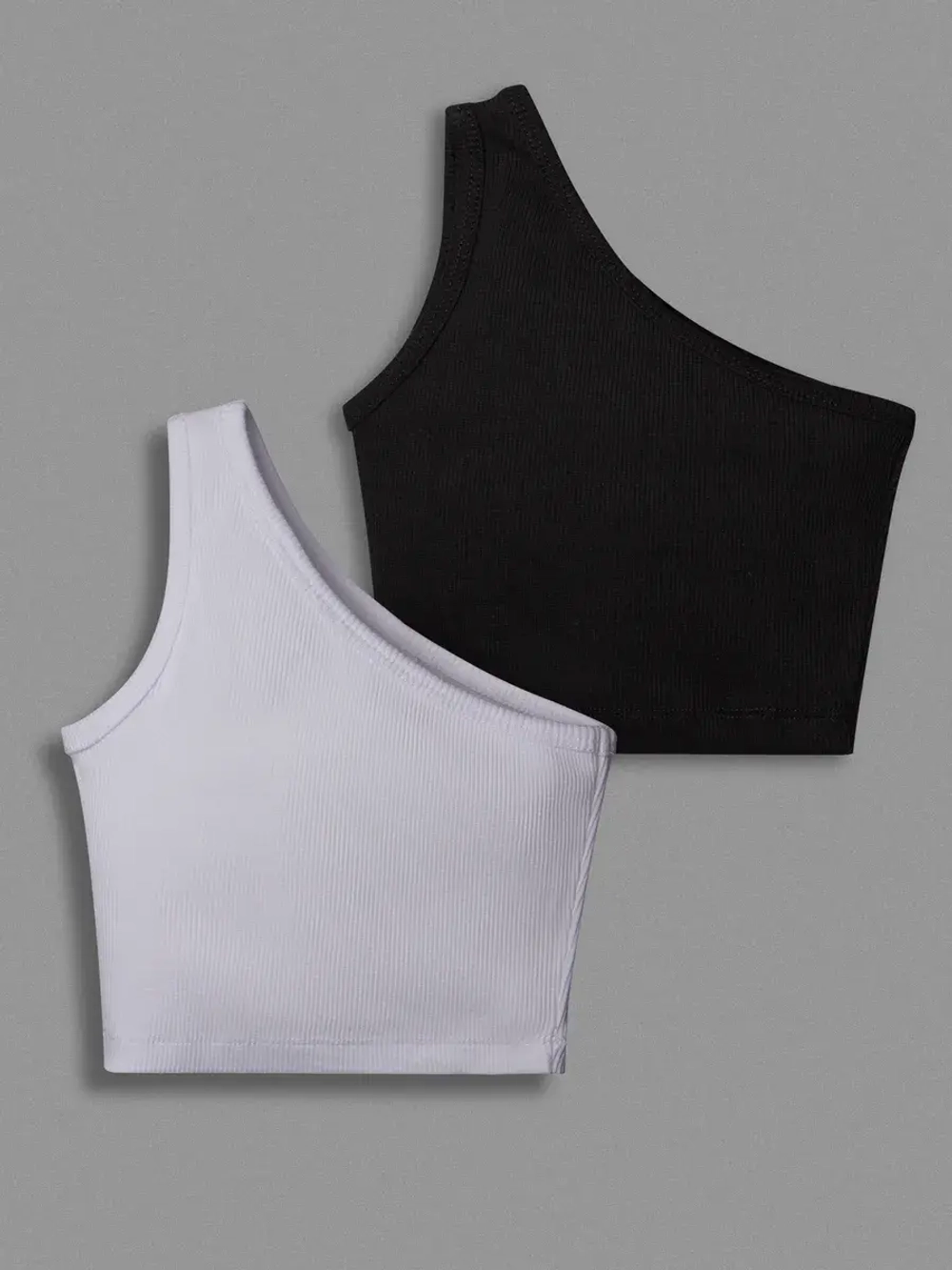 Летний топ для девочки на одно плечо