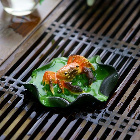 Figurka herbaciana zmieniająca kolor "Krab"