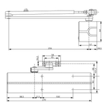 Дверной доводчик ASSA ABLOY DC335