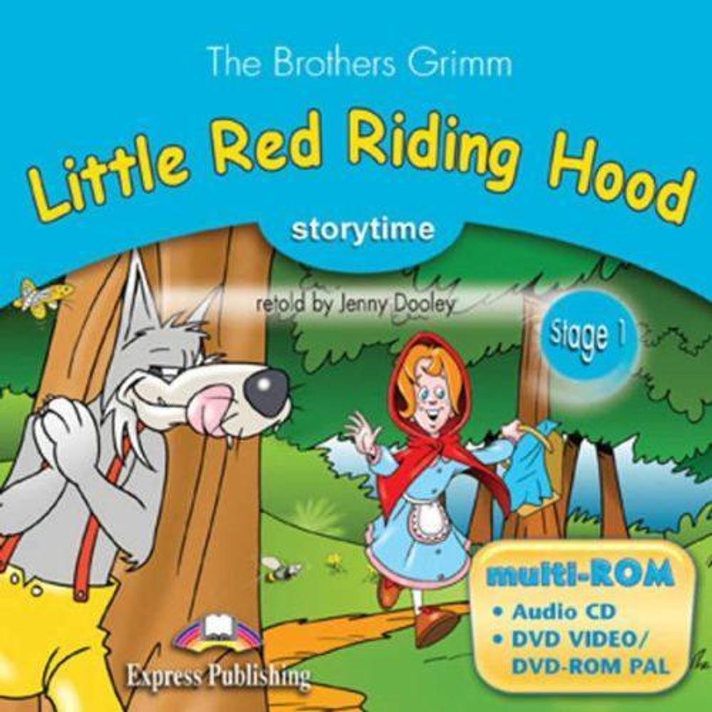 Little Red Riding Hood. Multi-rom. Диск с аудио и видеоматериалами.
