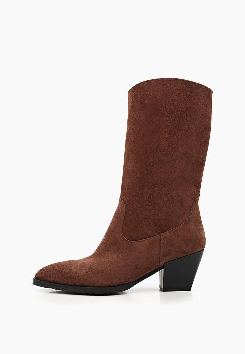 Полусапоги // Helen // Caramel // Suede