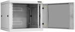 Шкаф настенный 19", 9U TLK TWC-096060-R-G-GY