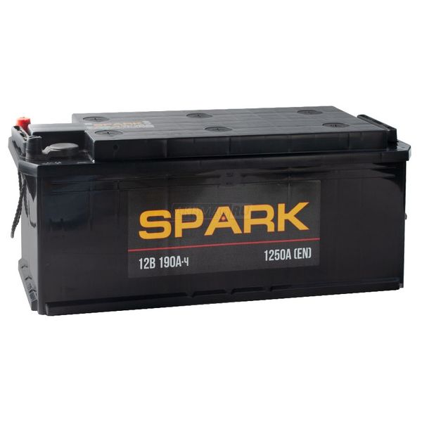 Аккумулятор автомобильный SPARK TT 190 euro 1250A 1250 А обр. пол. 190 Ач (6СТ-190N3)