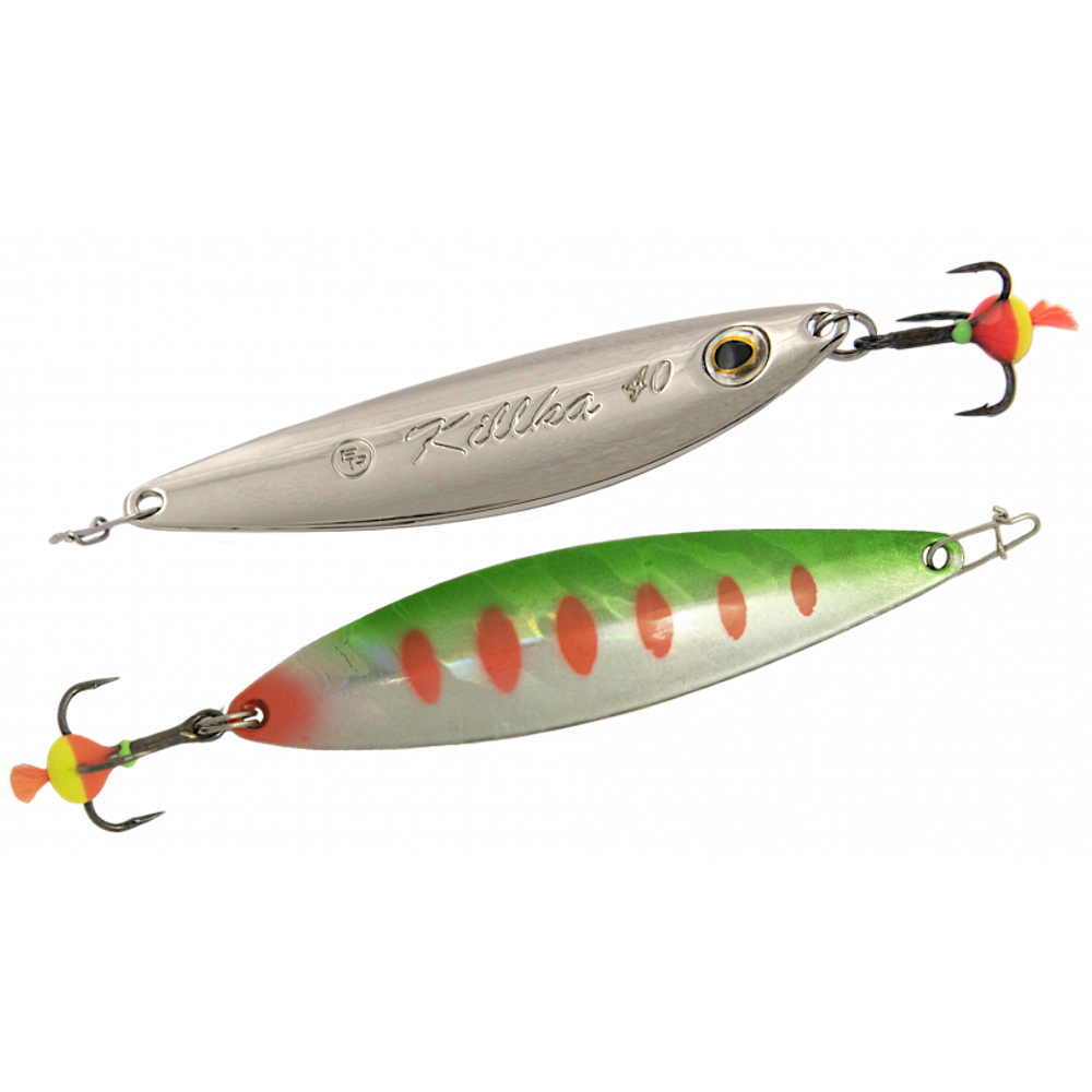 Блесна зимняя EcoPro Killka 60мм 12г Вертикальная Тройник №6 -