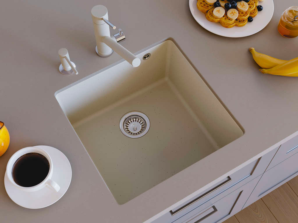 Мойка Omoikiri Bosen 44-U-WH Tetogranit | Белый