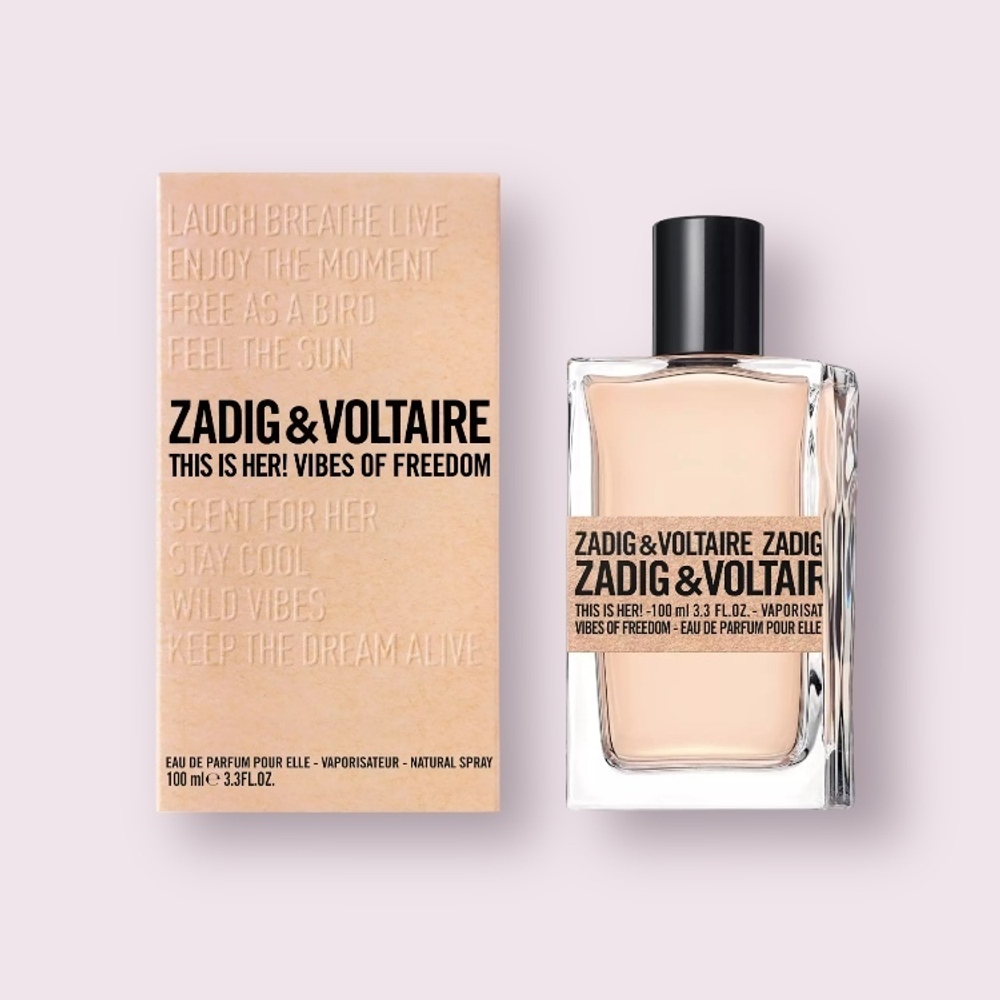 Парфюмерная вода Zadig Voltaire "This is Her! Vibes of Freedom ",100 ml (LUXE)