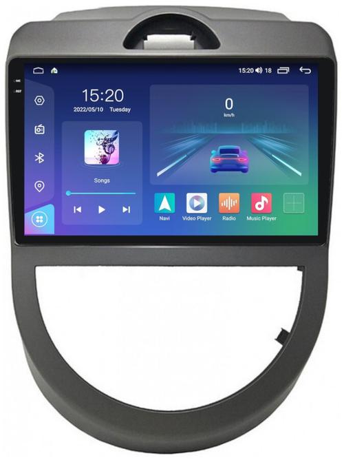 Магнитола для KIA Soul 2008-2014 (AM) - Parafar PF528U2K на Android 13, Быстрая, QLED+2K, CarPlay, 4G SIM-слот