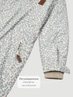 Комбинезон мембранный демисезонный Mjölk Blue Leopard, утеплитель 180гр/м2, уценка