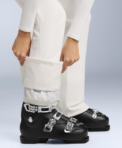 OYSHO Водонепроницаемые расклешенные брюки SKI полной длины, белый