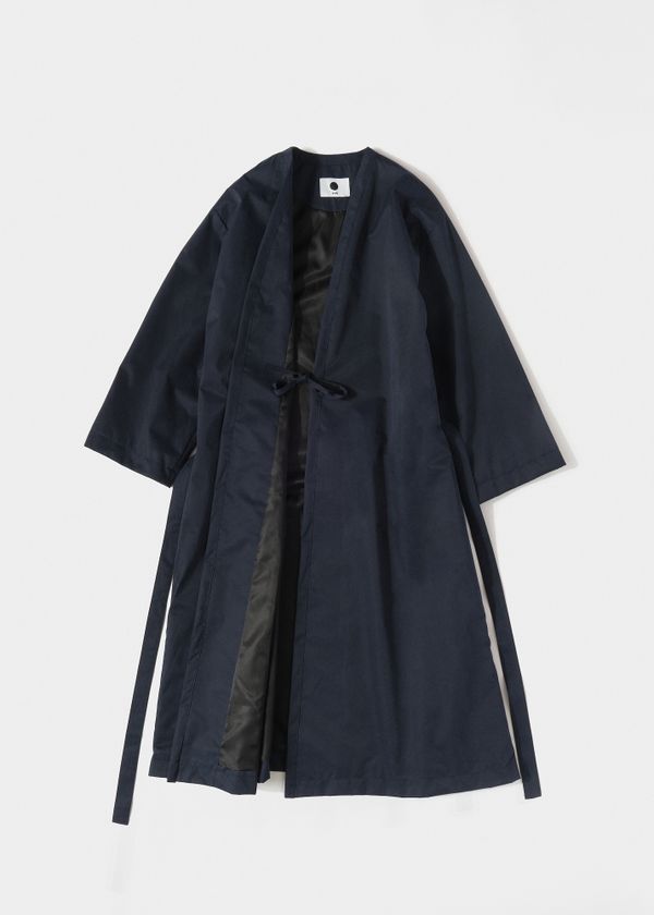 Плащ-Кимоно на запах Женский Синий - фото 4