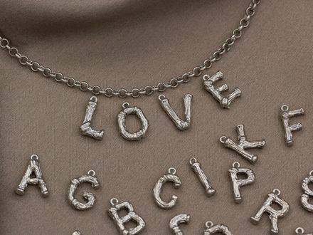 Подвески буквы в ассортименте 20мм