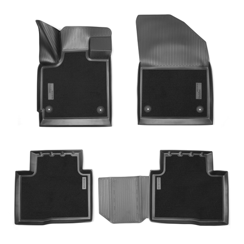 Ковры в салон Norplast/Unidec для EXEED TXL (2020-)Полиуретан,Черный, арт.NPA11-C115-550-CM