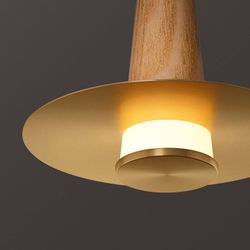 Подвесной светильник CURTISS wood