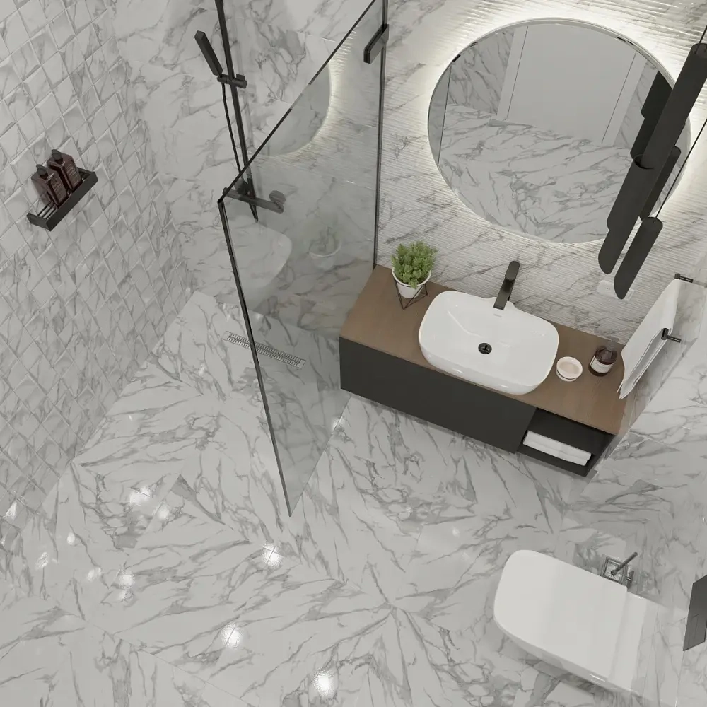 Керамогранит Primavera Omnia White Polished 60x60 см (PR136)