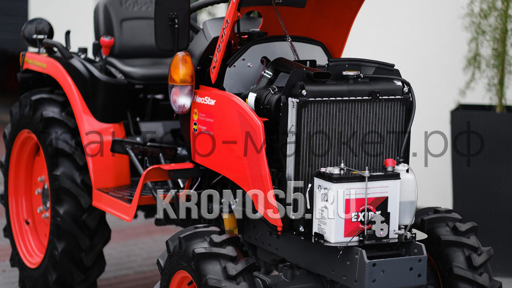 Трактор Kubota | Кубота B2441 9+3 (Kubota India) STD agri 7.00-12 / 8.3-20 (с ПСМ)