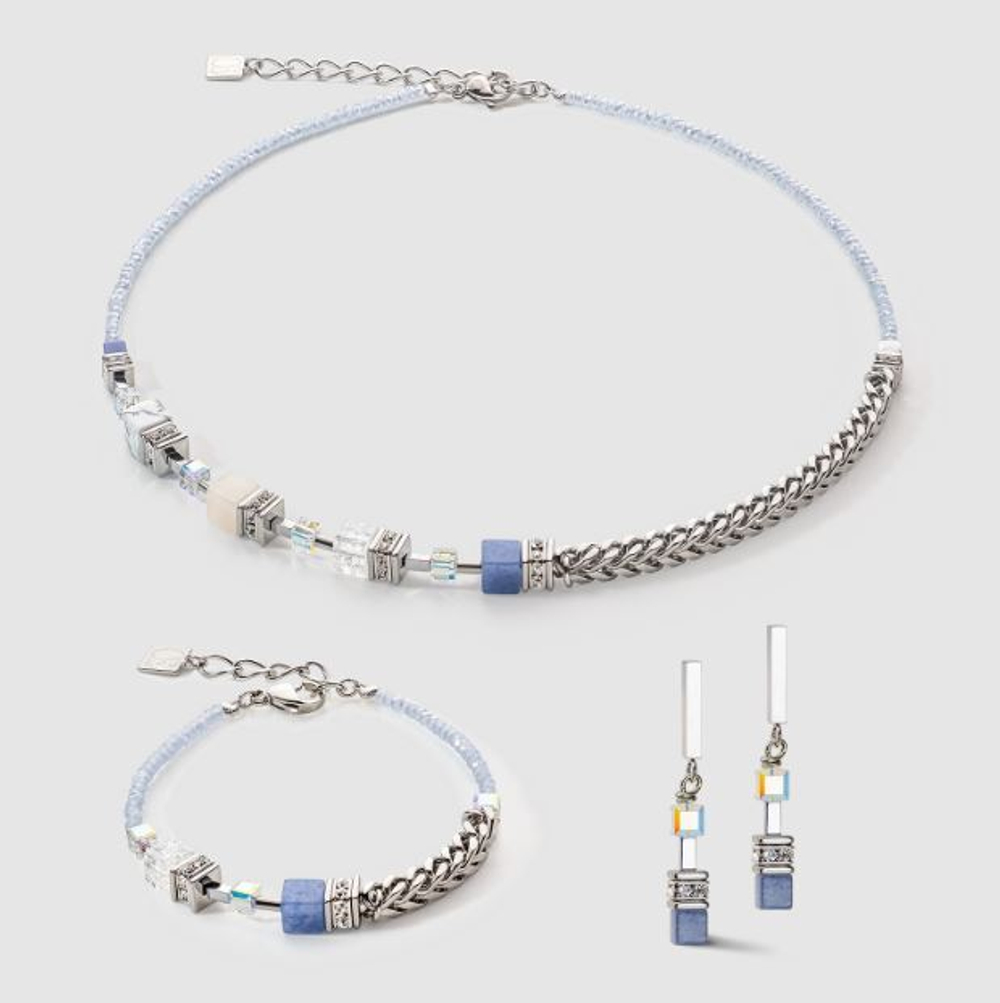 Колье Coeur de Lion Light Blue 5085/10-0720