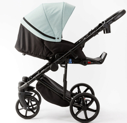 Детская коляска Adamex Locco Light 2 в 1 LL-TK27 TIP (СЕРО-ЗЕЛЕНЫЙ)