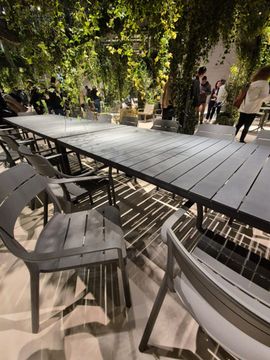 Кресло пластиковое Cassia Nardi цвет антрацит