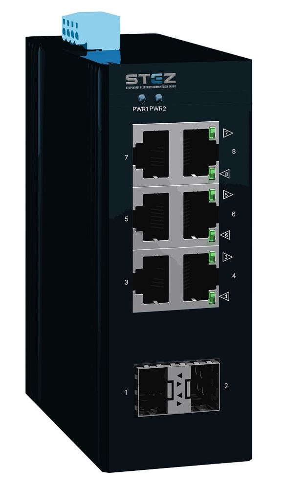 STEZ1006-2SFP, Промышленный коммутатор
