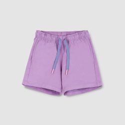 Шорты из вареного денима ЛАВАНДА