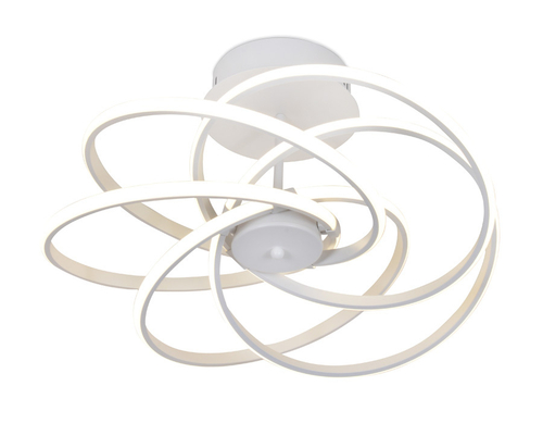 Потолочный светодиодный светильник FL440/5 WH белый 100W 4200K 550*550*260 (Без ПДУ)