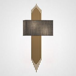 Бра Sohne Cg 90-0009 Fiore Black H75 W32 By Imperiumloft