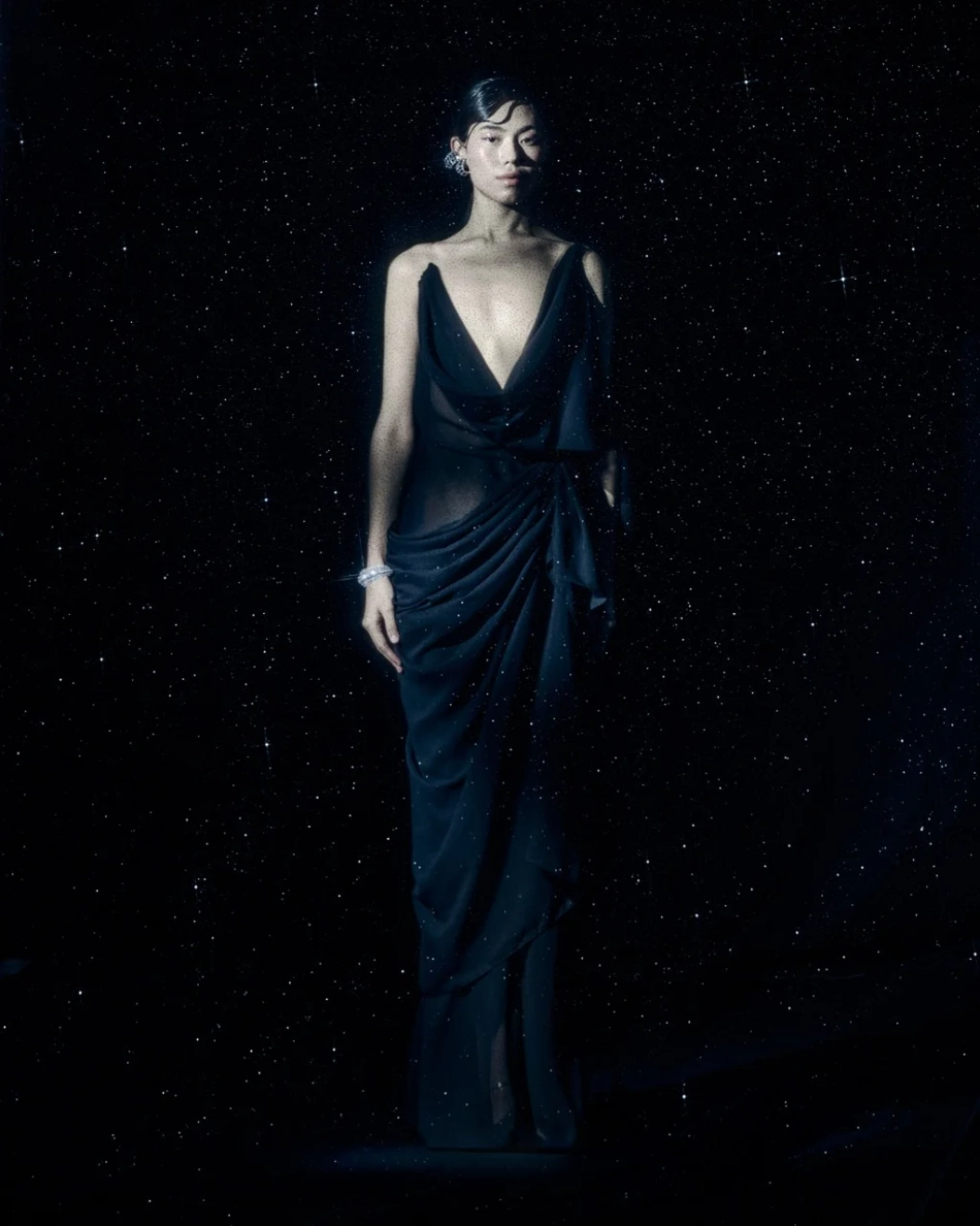 Платье из шифона