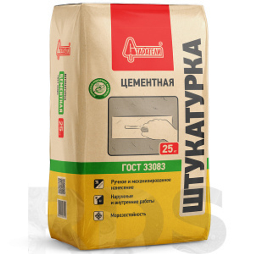 Штукатурка СТАРАТЕЛИ Цементная ГОСТ 33083 25 кг