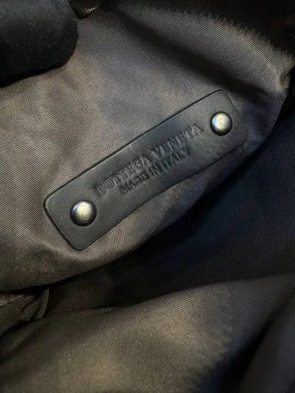 Сумка мессенджер Bottega Venetta, чёрный