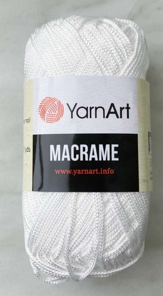 Macrame(Макраме)/YarnArt/ 130 м/ 90 гр/ 100%  полиэстер