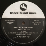 Masaru Imada - Masaru Imada Piano - Japan 1982 Reissue, Three Blind Mice