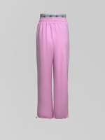 Спортивные штаны YIXUAN 9088 однотонные с двойной резинкой на кулиске внизу