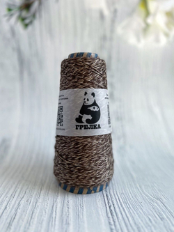 Трикотажная пряжа Льняная вспушенный с мулине