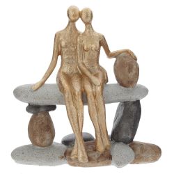GAEM Фигурка декоративная "Влюбленная пара", L18 W9 H18,5 см