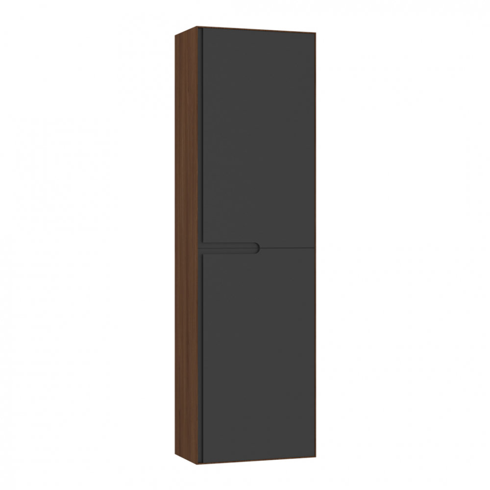 Пенал ORKA Craft 40 орех/антрацит, универсальный