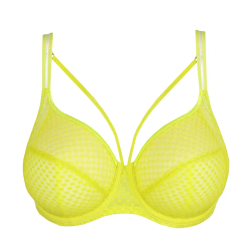 PRIMADONNA Twist Glass Beach Бюстгальтер с полной чашкой, желтый