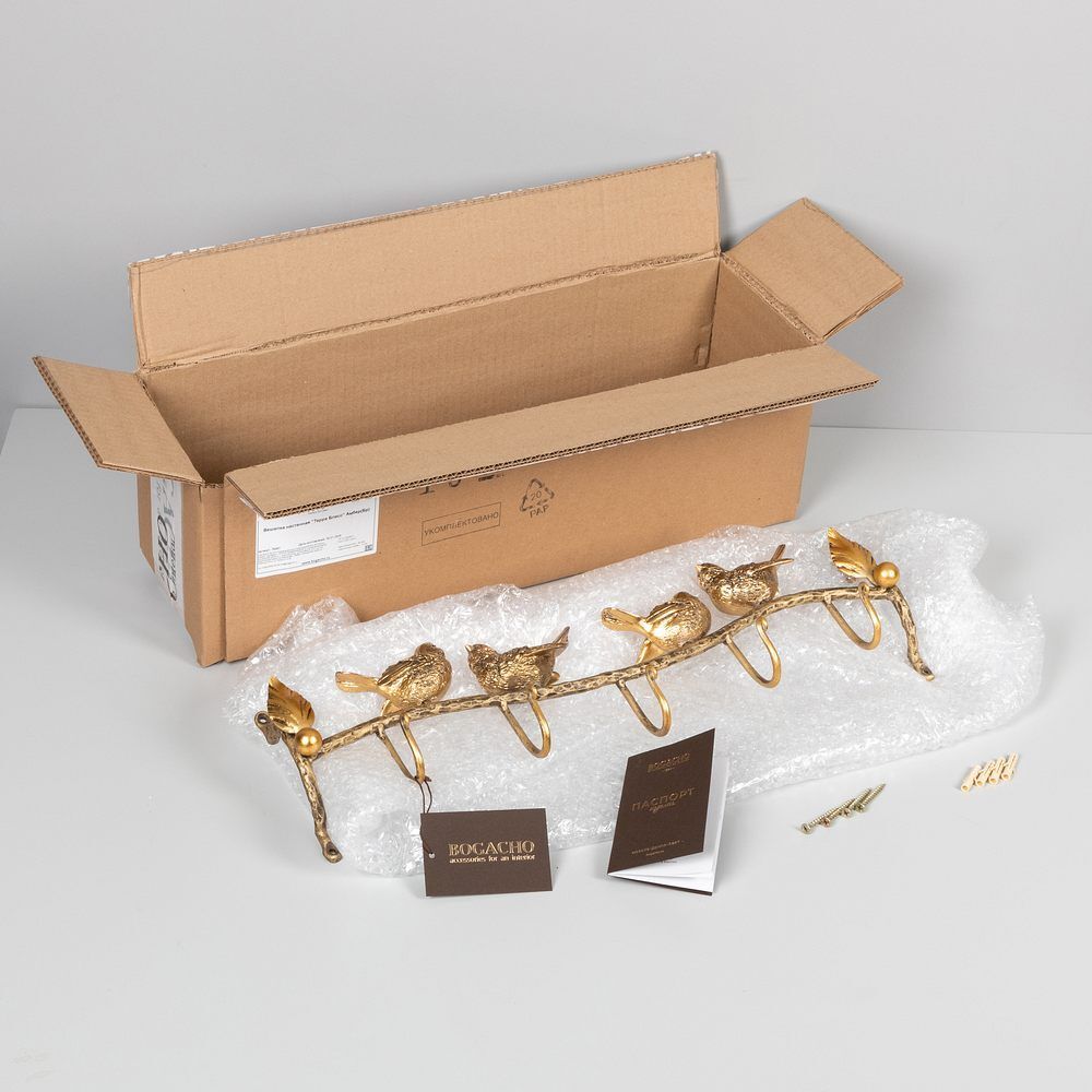 Вешалка настенная Терра Блесс Античное серебро