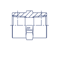 Соединение PS BSPT 1/8 - BSPT 1/4