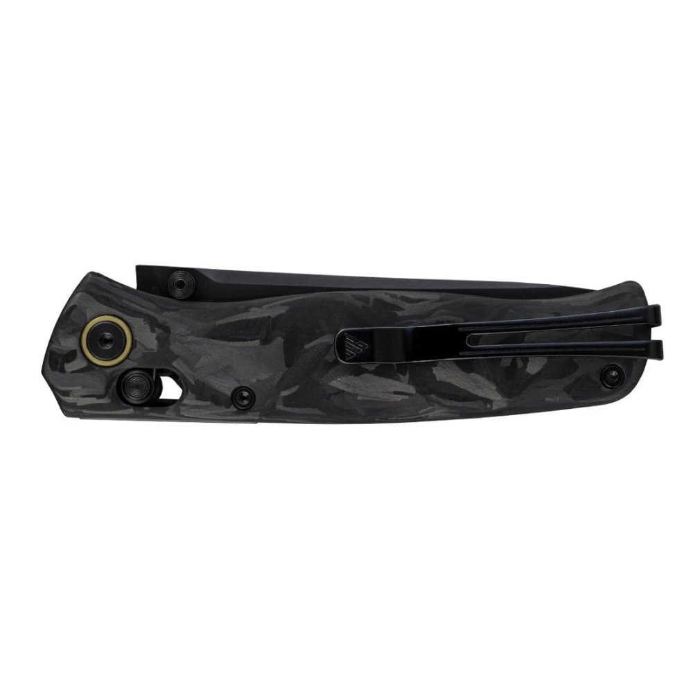 Нож складной SRM 255L-FB2 Medal (140Cr Laminated, Shredded Carbon fiber)