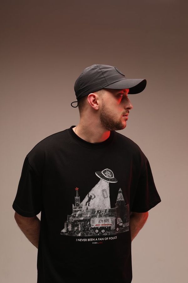 Футболка POLICE (ч/б) - фото 2