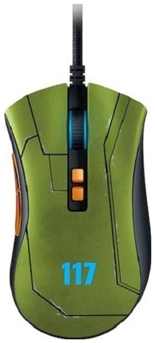 Мышь Razer DeathAdder V2 - HALO Infinite Edition зеленый