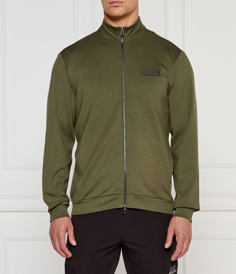 Худи EA7 - оливковый(6DPM83 PJZKZ)