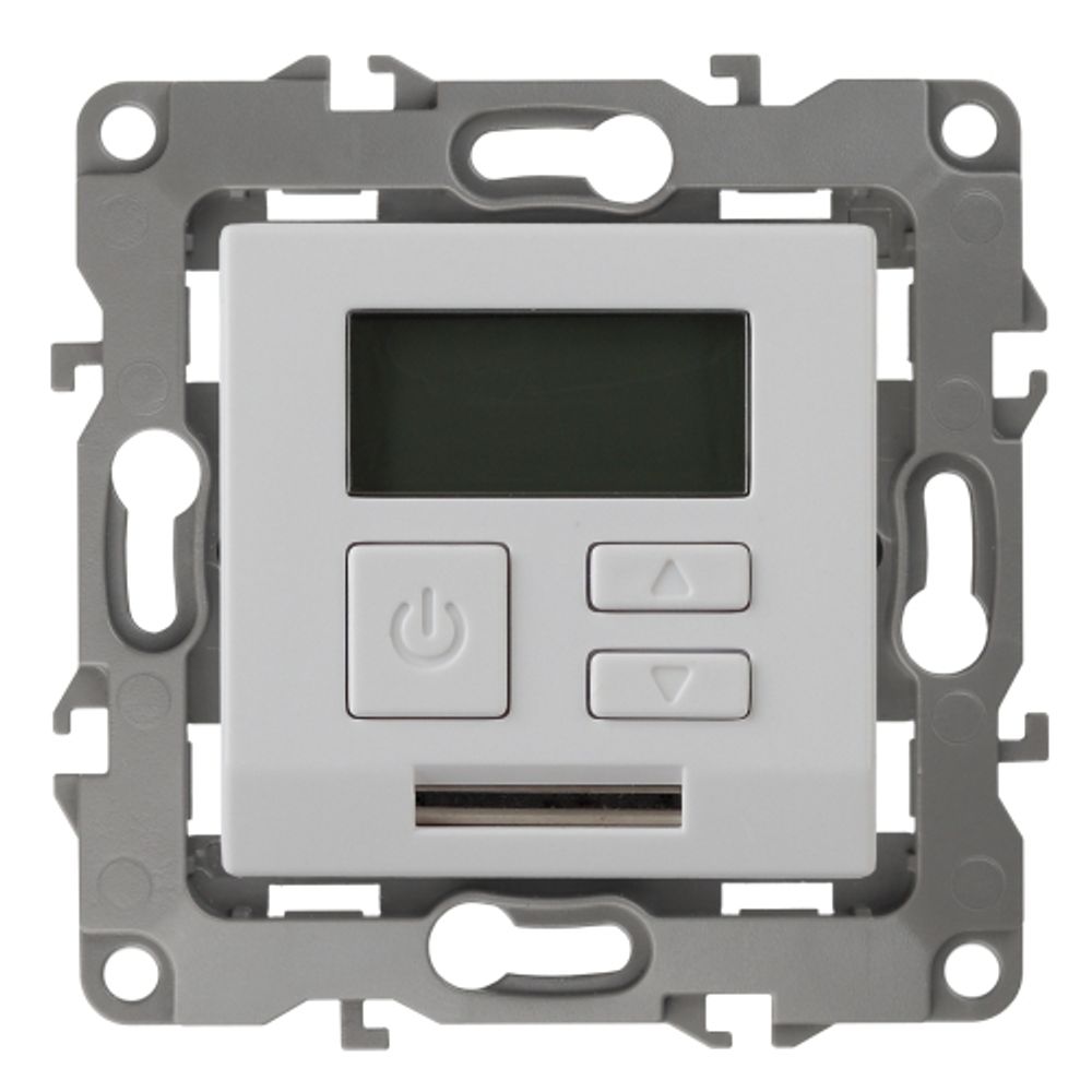 12-4111-01 ЭРА Терморегулятор универс. 230В-Imax16А, IP20, Эра12, белый