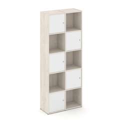 Locker plus Комплект №8 LK.K-008 Денвер Светлый/Белый 798*350*1983