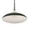 Светильник подвесной Sustainable, Ø44х19 см, черный/белый