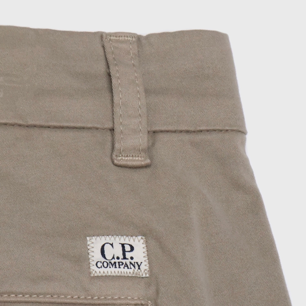 Брюки C.P. Company Stretch Satin Lens Cargo Silver Sage