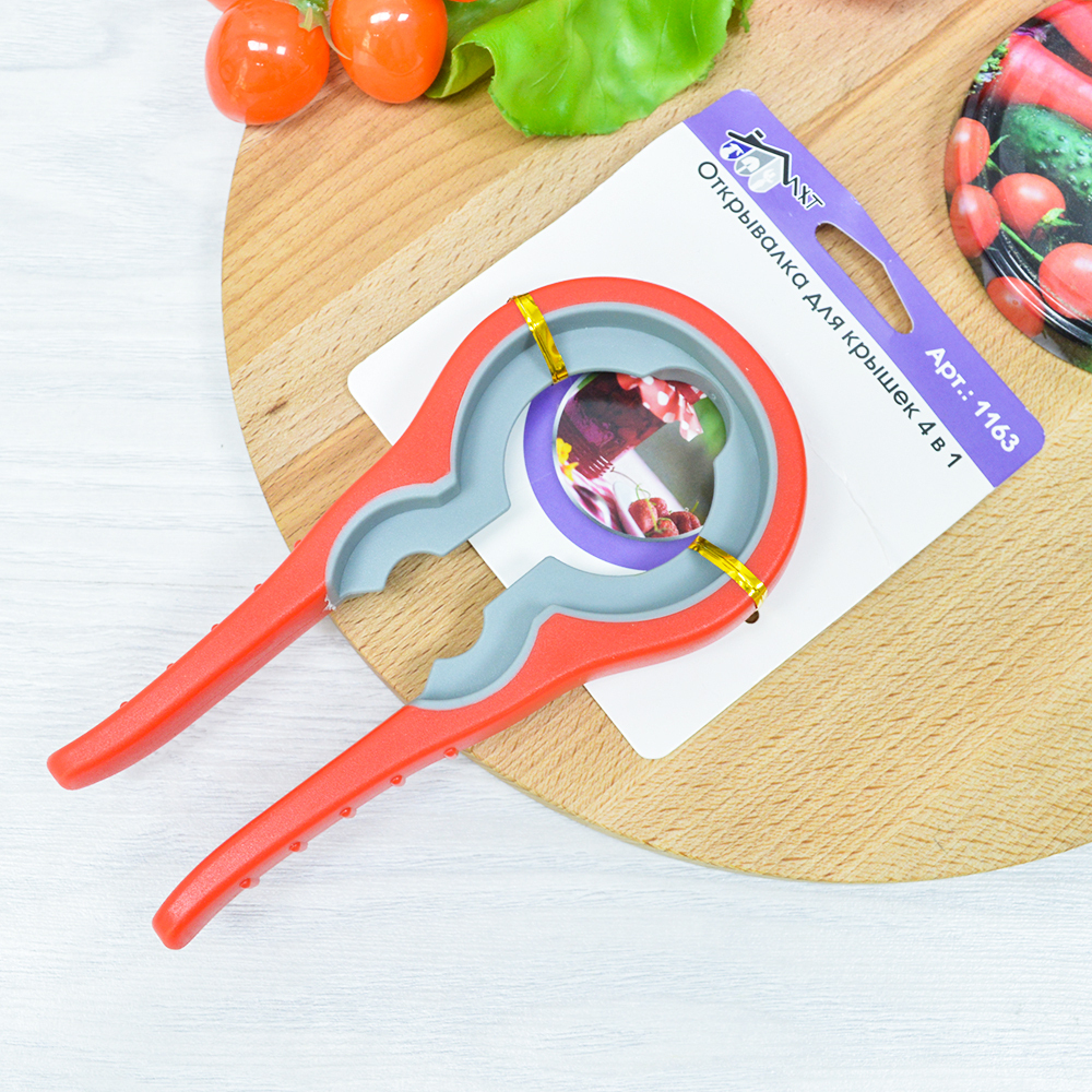 Ключ для банок 4в1