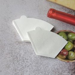 Фильтр бумажный для кофе 2-4 чашки дрип-пакет набор 100шт P.L. Proff Coffee