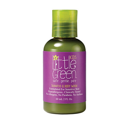Шампунь и гель для тела. БЕЗ СЛЕЗ для детей от 12 месяцев/Shampoo & Body Wash Kids Little Green, 60 мл